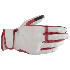 Alpinestars Dyno Handschuhe, ecru-rot