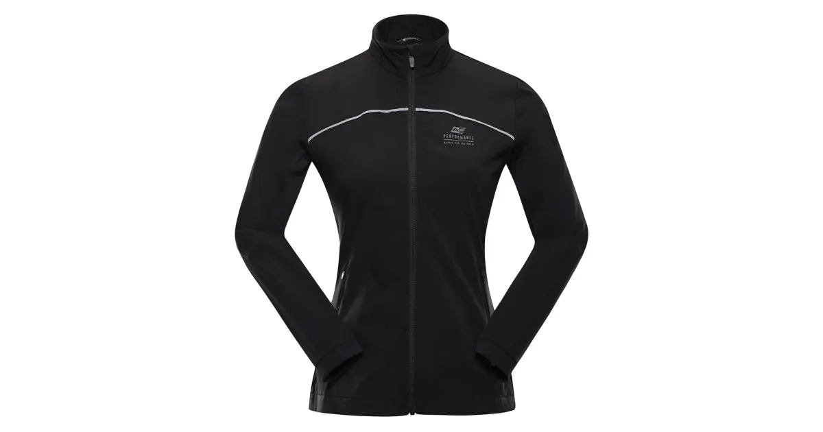 Damen Softshelljacke ALPINE PRO GEROCA schwarz XS