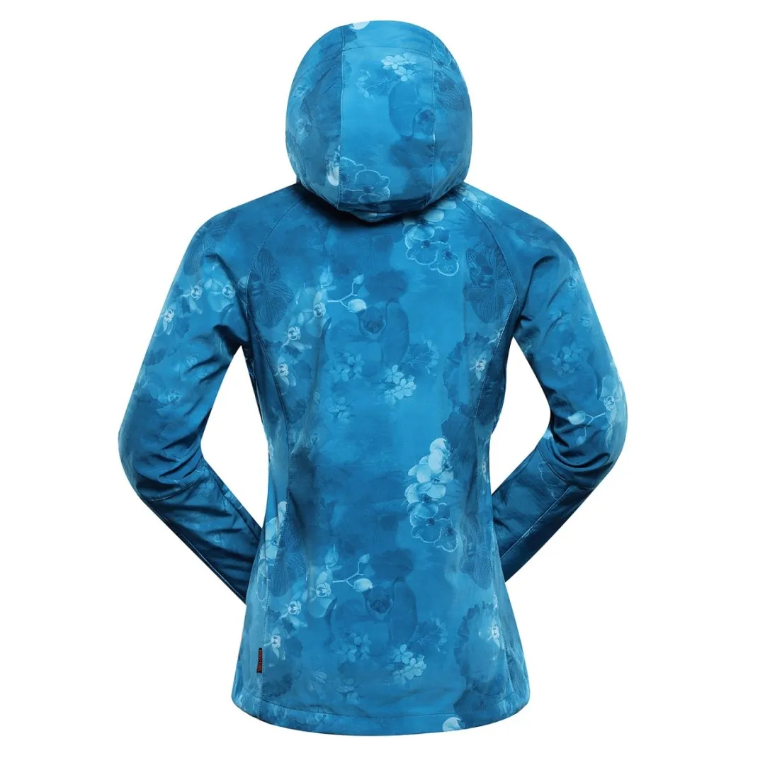 Damen-Softshelljacke mit Membran ALPINE PRO HOORA blau